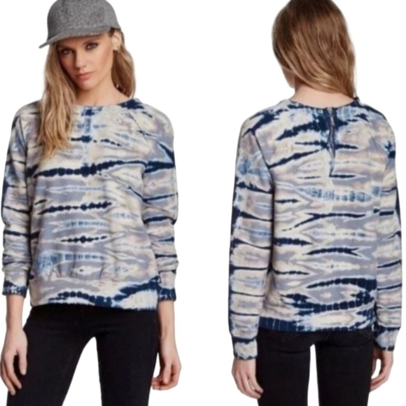 Young Fabulous & Broke Tops - Young Fabulous & Broke Shaka Tie Dye Cozy Top Size M